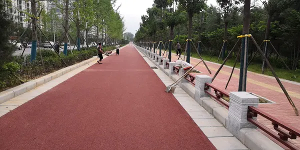 洛陽道路護欄展示圖